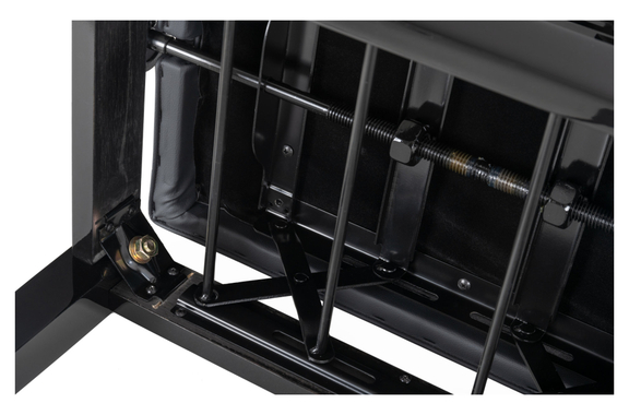 Classic Cantabile Pianobank Model D Zwart Hoogglans image 7