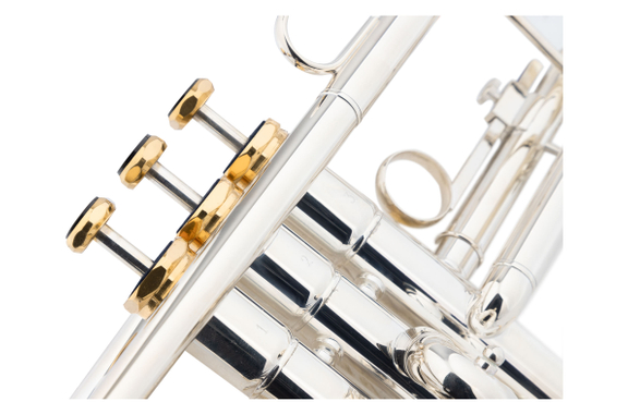 Lechgold CTR-18S C Trumpet Silver-Plated Deluxe Set image 7