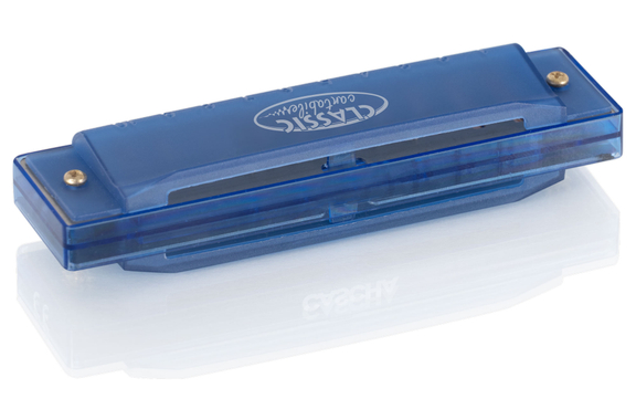 Classic Cantabile FBH-10 BU FunKids Harmonica C Major Blue image 7