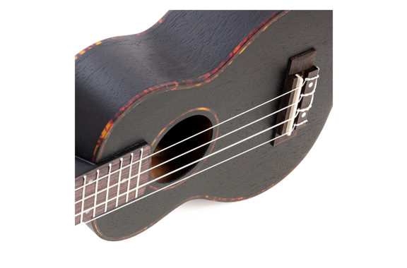 Cascha Premium Set De Ukelele De Concierto De Caoba Negro image 7