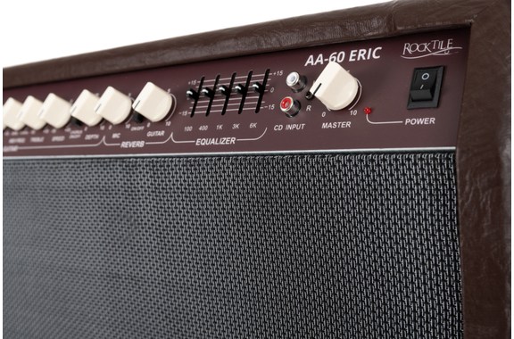Rocktile AA-60 BN Eric Amplificateur Acoustique Marron image 7