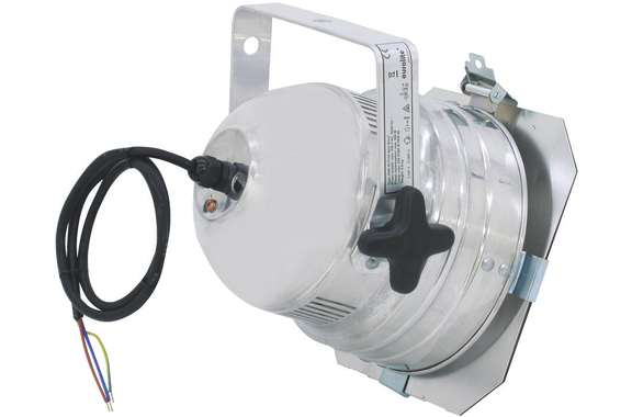 Eurolite PAR-56 Spot Short With Cable, Silver image 7