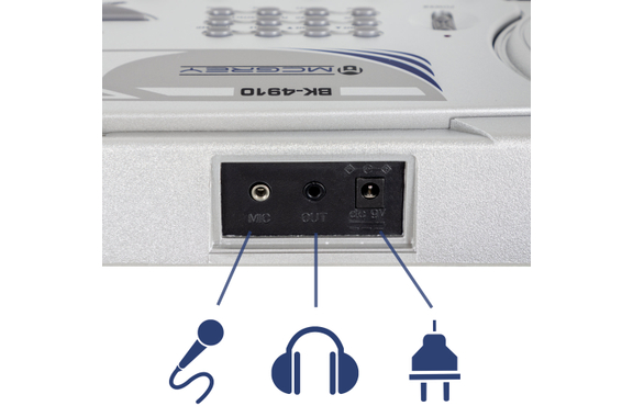 McGrey BK-4910SR Clavier 49 Touches Avec Pupitre Argent image 7