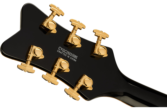 Gretsch Synchromatic Falcon Hollow Body Single-Cut with Bigsby Black image 7