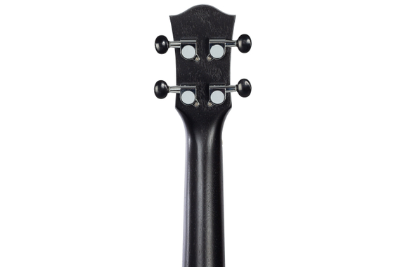 Cascha HH 2305L Premium Mahagoni Tenor Ukulele Set Schwarz Linkshänder image 7