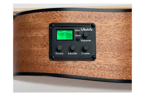 Cascha Bass Mahogany Ukulele image 7