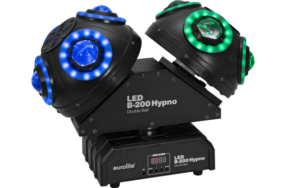 Eurolite LED B-200 Hypno Double Ball Efecto De Haz image 7