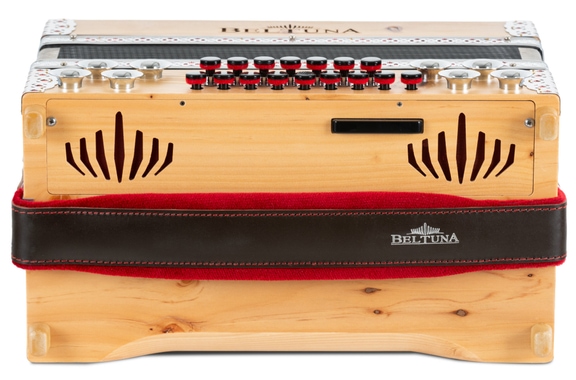Beltuna Alpstar IV D Harmonika Zypresse massiv B Es As Des MB image 7