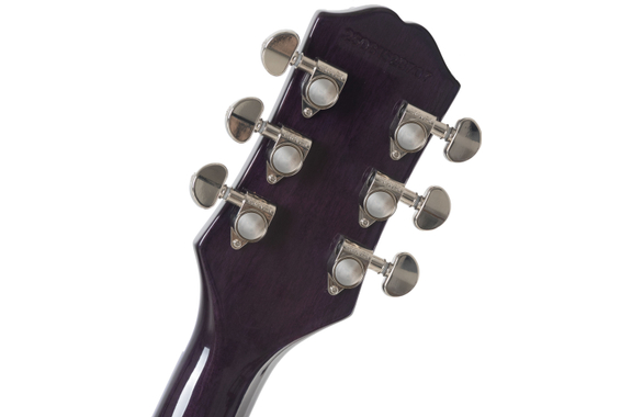 Epiphone Les Paul Custom Widow Purple Burst image 7