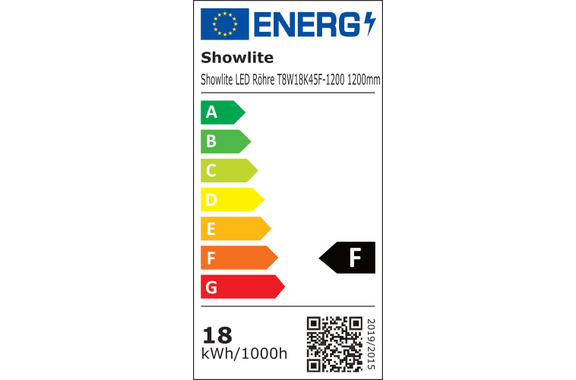 Showlite LED Tube T8W18K45F-1200 1200mm 18Watt (Daylight White 4500K) image 7