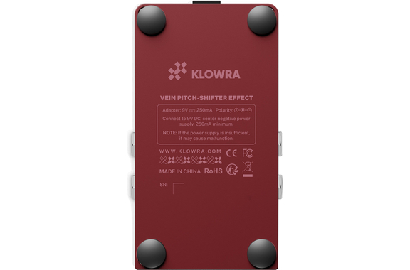Klowra Vein Pitch-Shifter Harmonic Pedal image 7