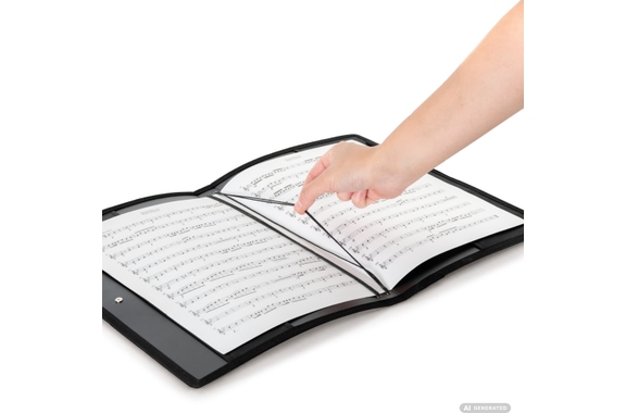 Classic Cantabile B01BK Notenmappe Light schwarz image 7
