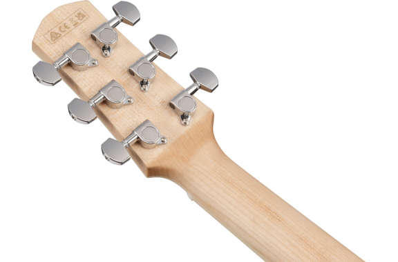 Ibanez AAM370M2E-APF Transparent Antique White Peach Fuzz image 7