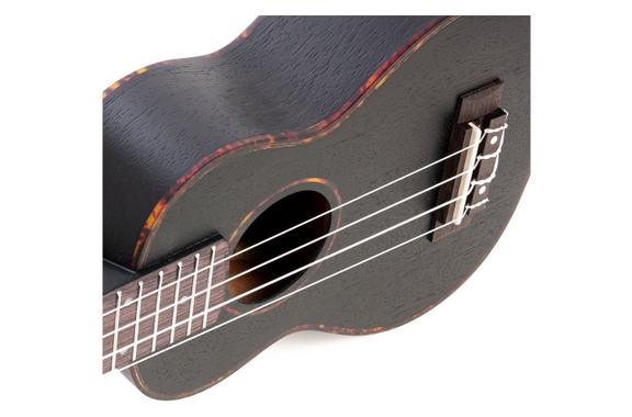 Cascha Premium Mahogany Soprano Ukulele Set Black image 7