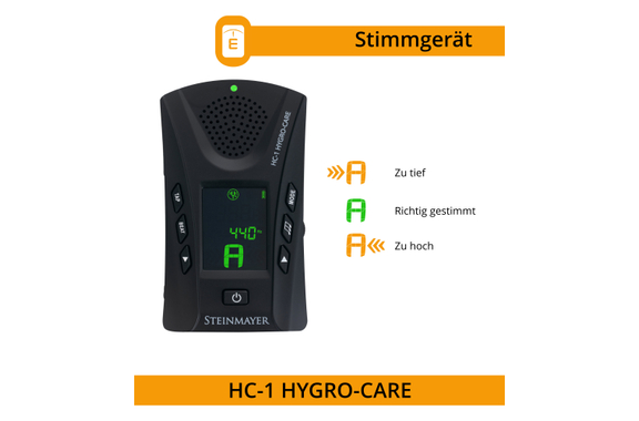 Steinmayer HC-1 Hygro-Care Hygrometer mit Tuner und Metronom image 7