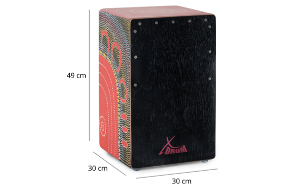 XDrum Design Series Cajon "Flower" image 7