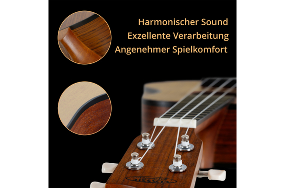 Classic Cantabile Sopran Ukulele Natural image 7