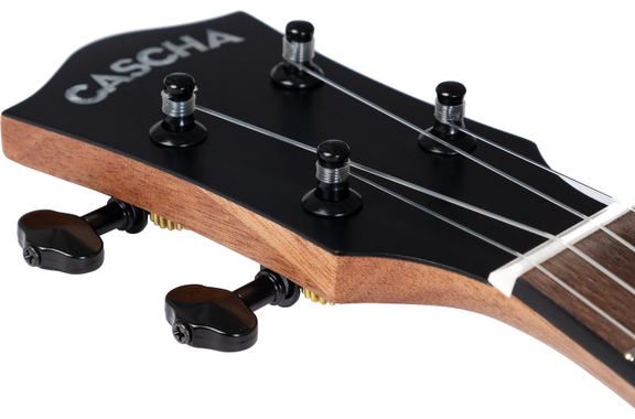 Cascha Sopran Ukulele Mahogany Solid Set image 7