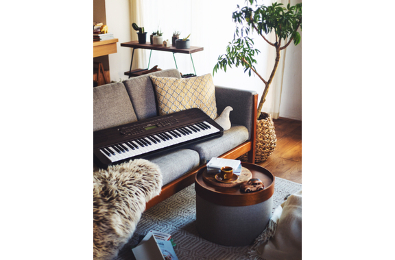 Yamaha PSR-E360 DW Teclado Dark Walnut image 7