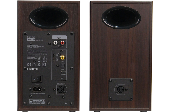 Edifier S355DB-WD 2.1 HDMI Système D'enceintes Walnut image 7