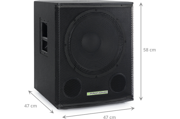 Pronomic Powerstage Concert 1510 2.1 Impianto PA attivo 700 Watt image 7
