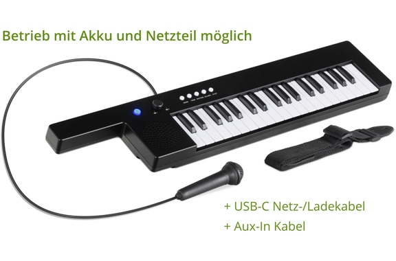 McGrey KT-3712 Kinderkeyboard Schwarz image 7