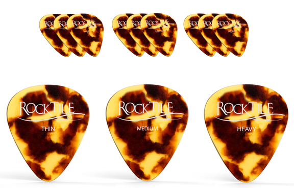 Rocktile Plektren Brown Tortoise 12er Master Pack image 7