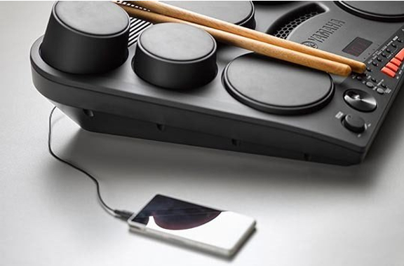 Set de Batería Electrónica Yamaha DD-75 Incl. Escuela de Batería y Fuente de Alimentación image 7