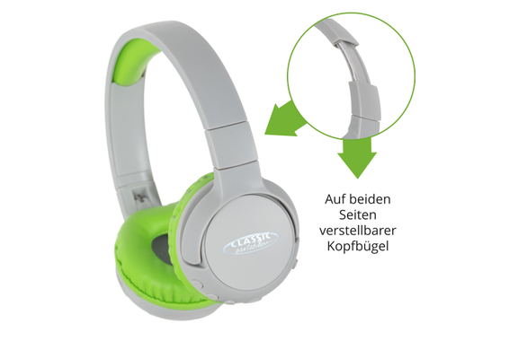 Classic Cantabile KKH-20B Auriculares Infantiles Gris image 7