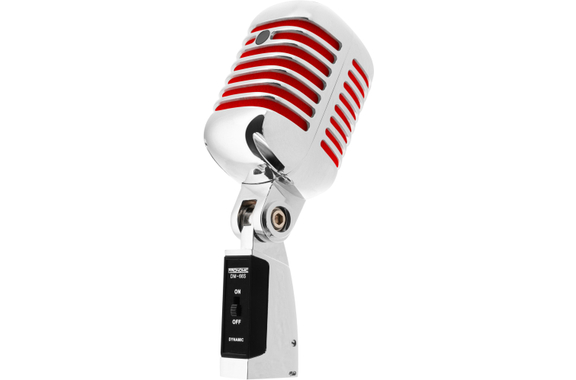 Pronomic DM-66R Elvis Dynamisches Mikrofon Silber/Rot  - Retoure (Zustand: sehr gut) image 7
