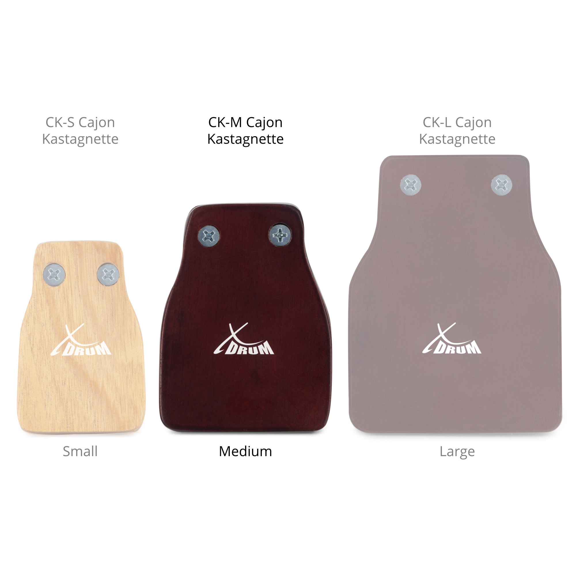 Cloche De Vache (cowbell) XDrum HCB-4 | 10 Cm, Laqué Noir | Pour Batterie Ou Percussion | Son Clair Et Puissant | Montage Universel Possible