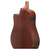Ibanez AAD50CE-TCB Transparent Charcoal Burst thumbnail 8
