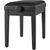 Classic Cantabile Banquette De Piano Modèle A Noir Mat Velours Noir thumbnail 8