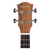 Set Ukulele Concert Premium Cascha in Mogano con Pickup thumbnail 8