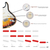 Rocktile Vinstage ST-BBHSB E-Gitarre Sunburst  - Retoure (Zustand: sehr gut) thumbnail 8
