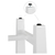 Classic Cantabile Piano Bench Model X White Matte thumbnail 8