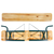 Stagecaptain BBB-119 Hirschgarten Panchina Da Birreria Con Schienale 119 cm Naturale Set 4 Pezzi thumbnail 8