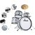 XDrum Junior Pro Kinderdrumstel Laser Silver incl. School thumbnail 8