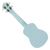 Classic Cantabile US-50 BL Set Ukulele Sopran Blu thumbnail 8