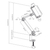 my wall HT 33 Supporto da tavolo totalmente snodabile per tablet & smartphone thumbnail 8