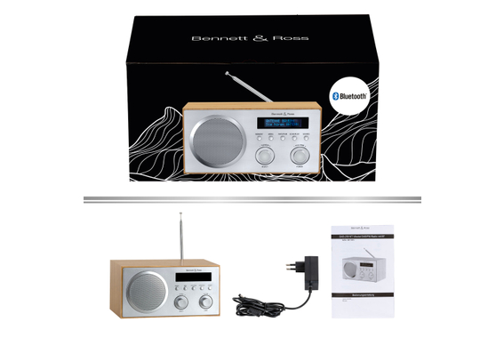 Bennett & Ross DAB-258 NT Vikedal DAB/FM-Radio mit Bluetooth  - Retoure (Zustand: sehr gut) image 8