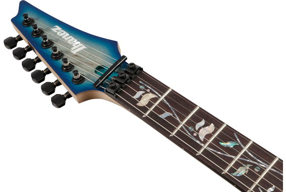 Ibanez RG8620AH-GFB j.custom Ghost Fleet Blue Burst image 8