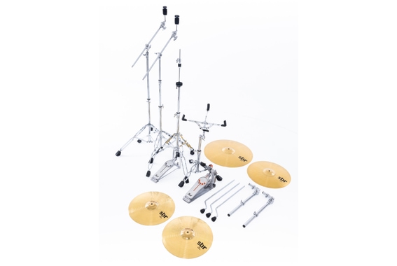 Pearl Export EXX705NBR/C778 Set de Batería Graphite Silver Twist con Fundas image 8