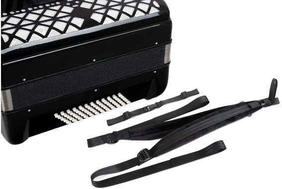 Classic Cantabile 72 Bass Fisarmonica "Secondo V" Set Nero image 8