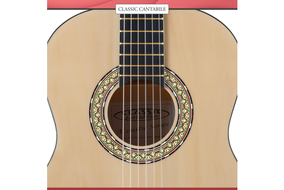 Classic Cantabile Acoustic Series AS-851 Klassikgitarre 1/2  - Retoure (Zustand: gut) image 8
