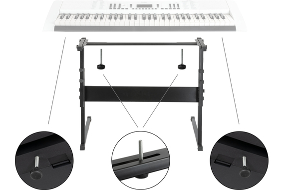 Set de Fixation Sécurisée Pour Clavier Yamaha EZ-310 À Touches Lumineuses image 8