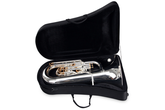 Lechgold Supreme ET-483S Eb Tuba versilbert  - Retoure (Zustand: sehr gut) image 8