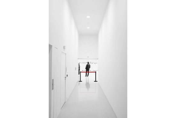 Stagecaptain PLS-200B Paletti Segnapercorso Sistema di Guidamento Persone Nero Set Coppia con Supporto Cartelli image 8