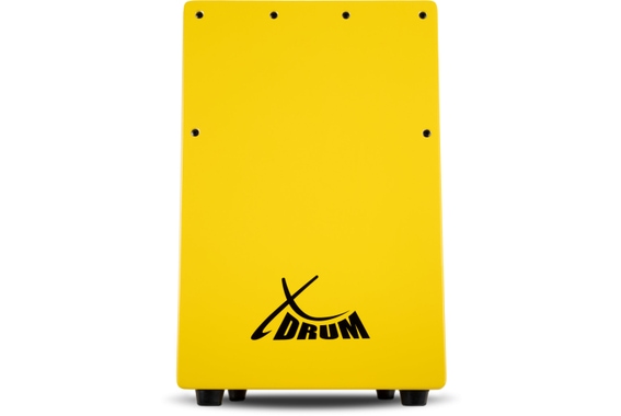 XDrum KC-37G Cajon per Bambini Giallo Set con Scuola image 8