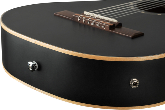 Ortega RCE125SBK-3/4 Satin Black  - Retoure (Zustand: sehr gut) image 8